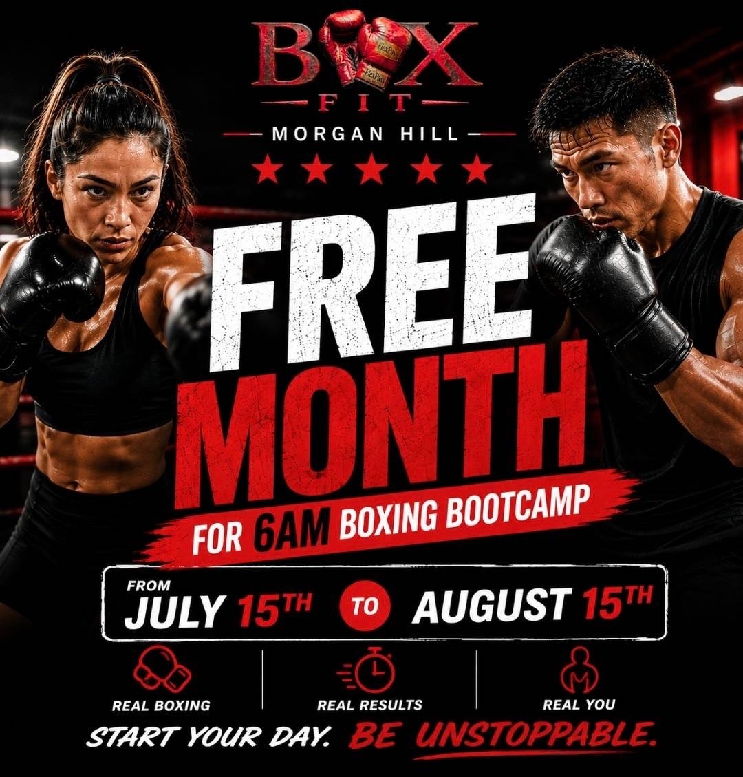 BoxFit Mohi — Free Month for 6AM Boxing Bootcamp, July 15th to August 15th